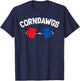 Funny Cornhole Corn Hole Corndawgs T-Shirt - T-Shirt | Navy