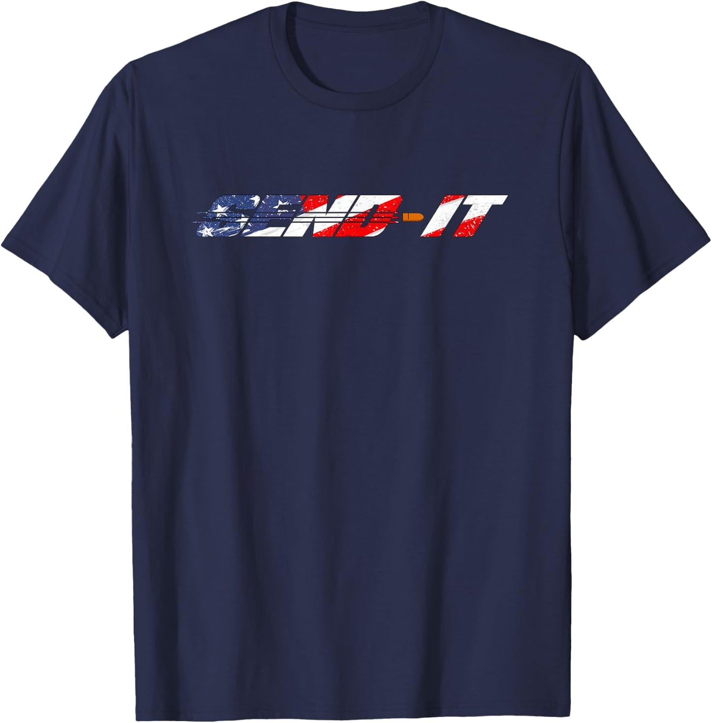 Send It - US Flag T-Shirt - T-Shirt | Navy