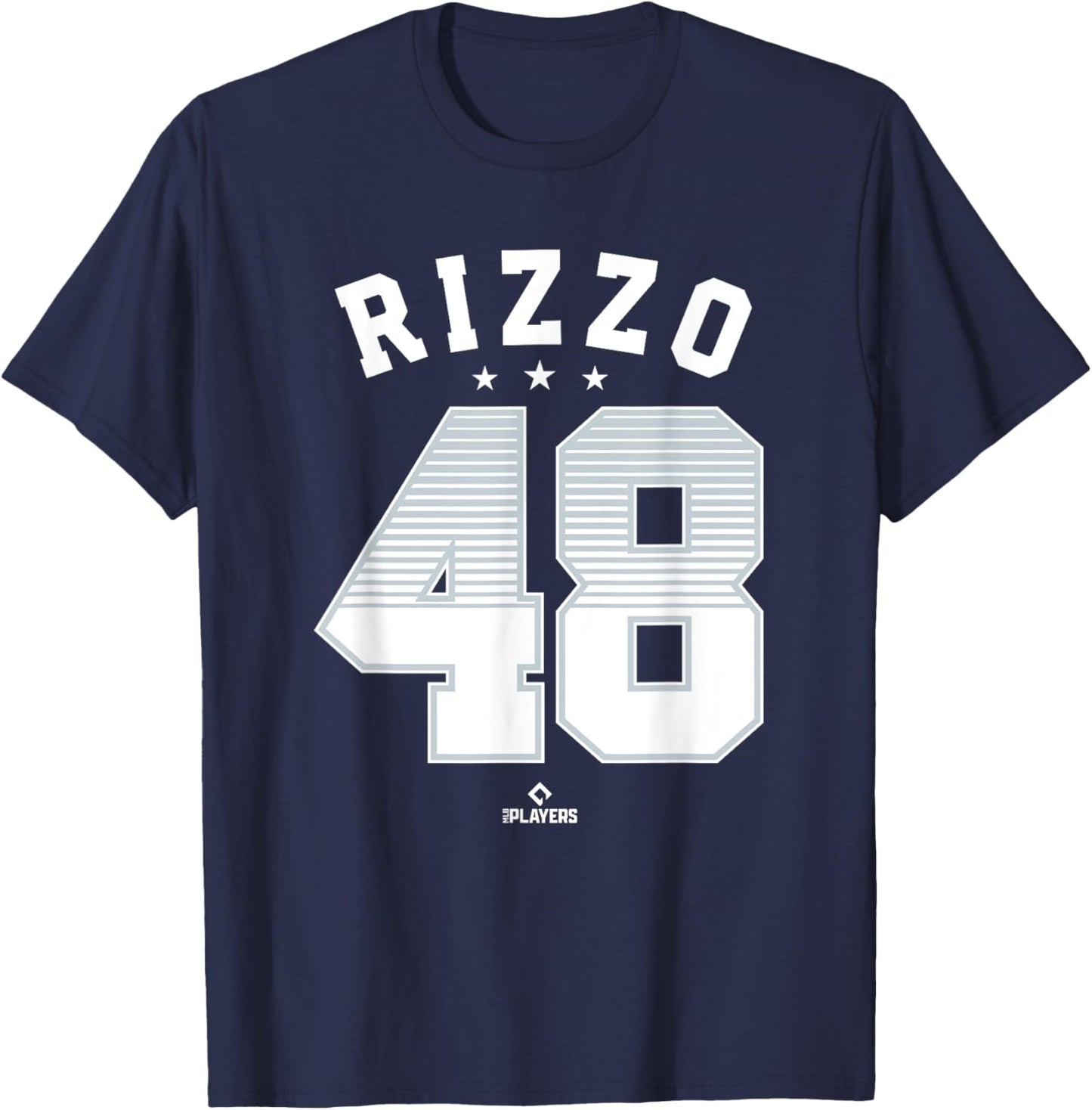 Anthony Rizzo 48 New York MLBPA T-Shirt - T-Shirt | Navy