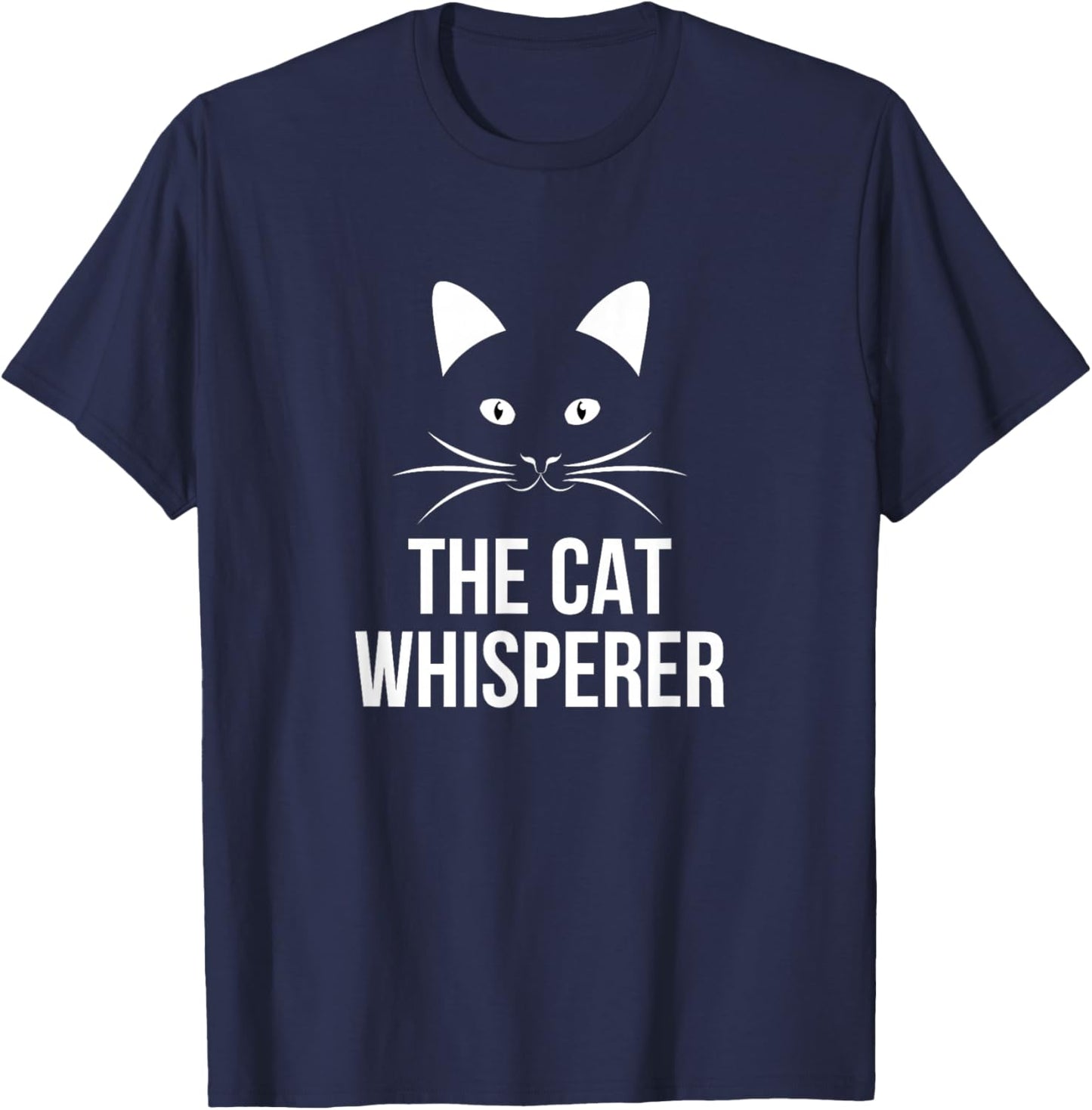 The Cat Whisperer T-Shirt - T-Shirt | Navy