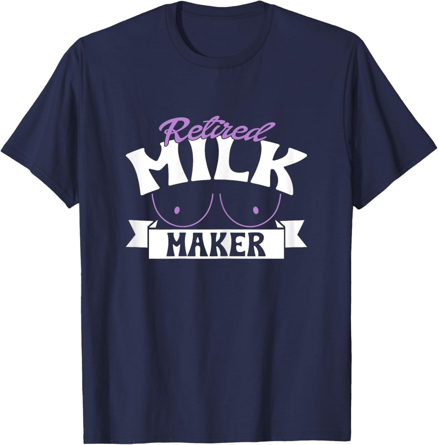 Retired Milk Maker T-Shirt - T-Shirt | Navy