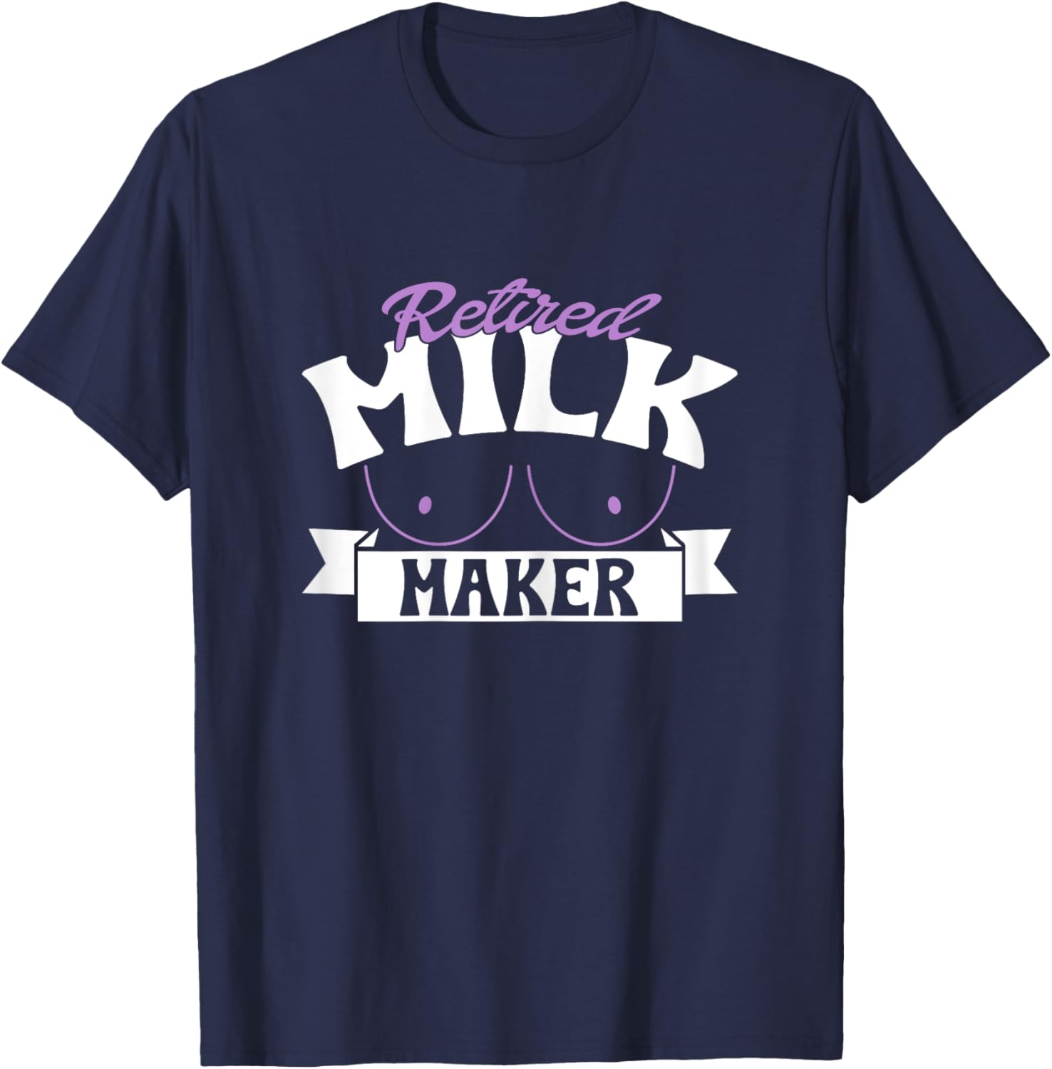 Retired Milk Maker T-Shirt - T-Shirt | Navy