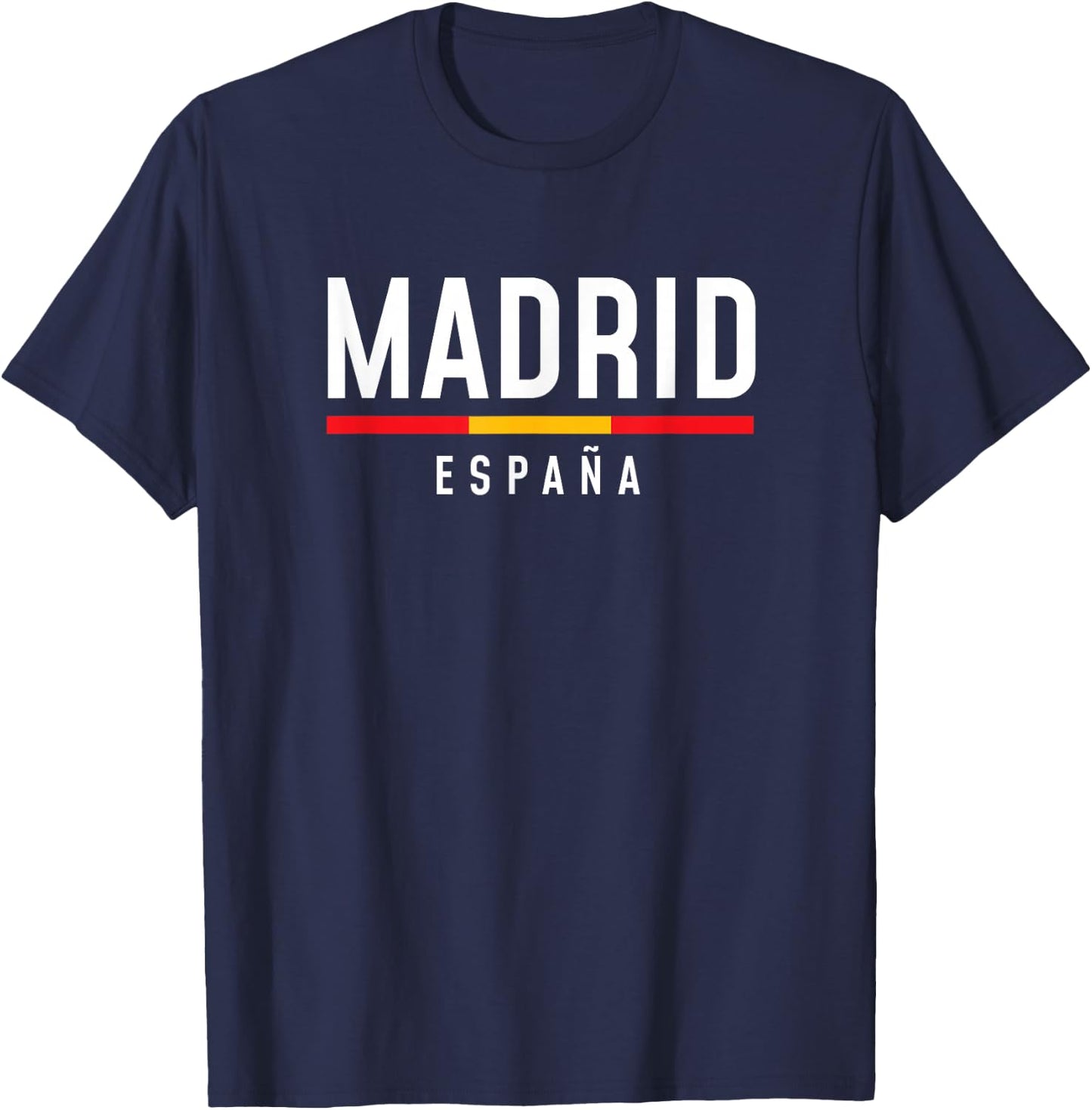 Retro Madrid Spain Shirt Vintage España boys & girls T-Shirt - T-Shirt | Navy