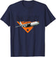 Galaxy C-5 Super Heavy Military Cargo Aircraft T-Shirt - T-Shirt | Navy