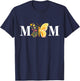 Mother's Day Butterfly Mom Mommy Mama Cute Insect Flower T-Shirt - T-Shirt | Navy