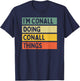 I'm Conall Doing Conall Things Funny Personalized Quote T-Shirt - T-Shirt | Navy