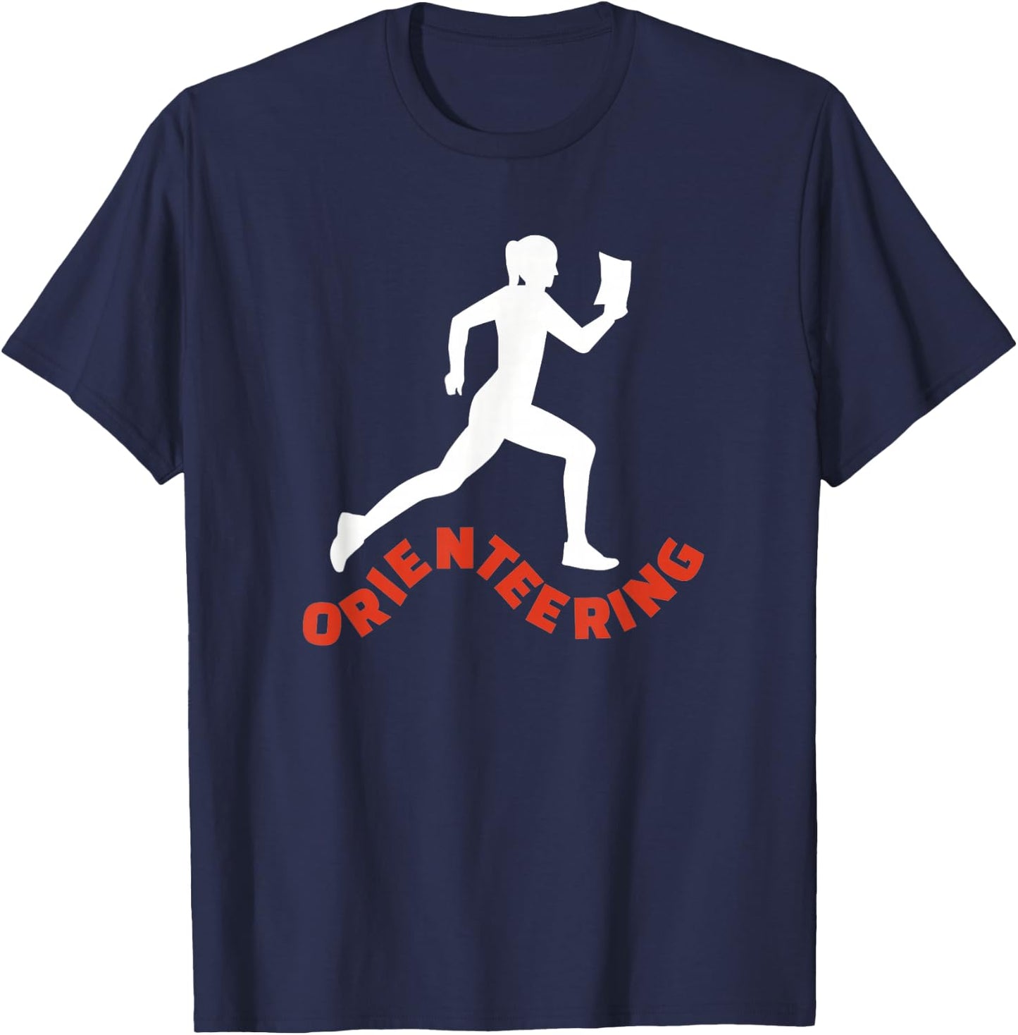 Orienteering woman T-Shirt - T-Shirt | Navy