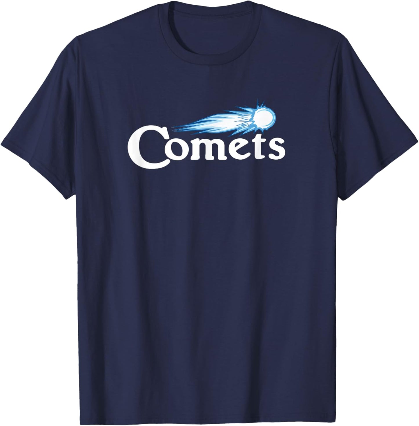 Go Comets Football Baseball Basketball Cheer Team Fan Spirit T-Shirt - T-Shirt | Navy