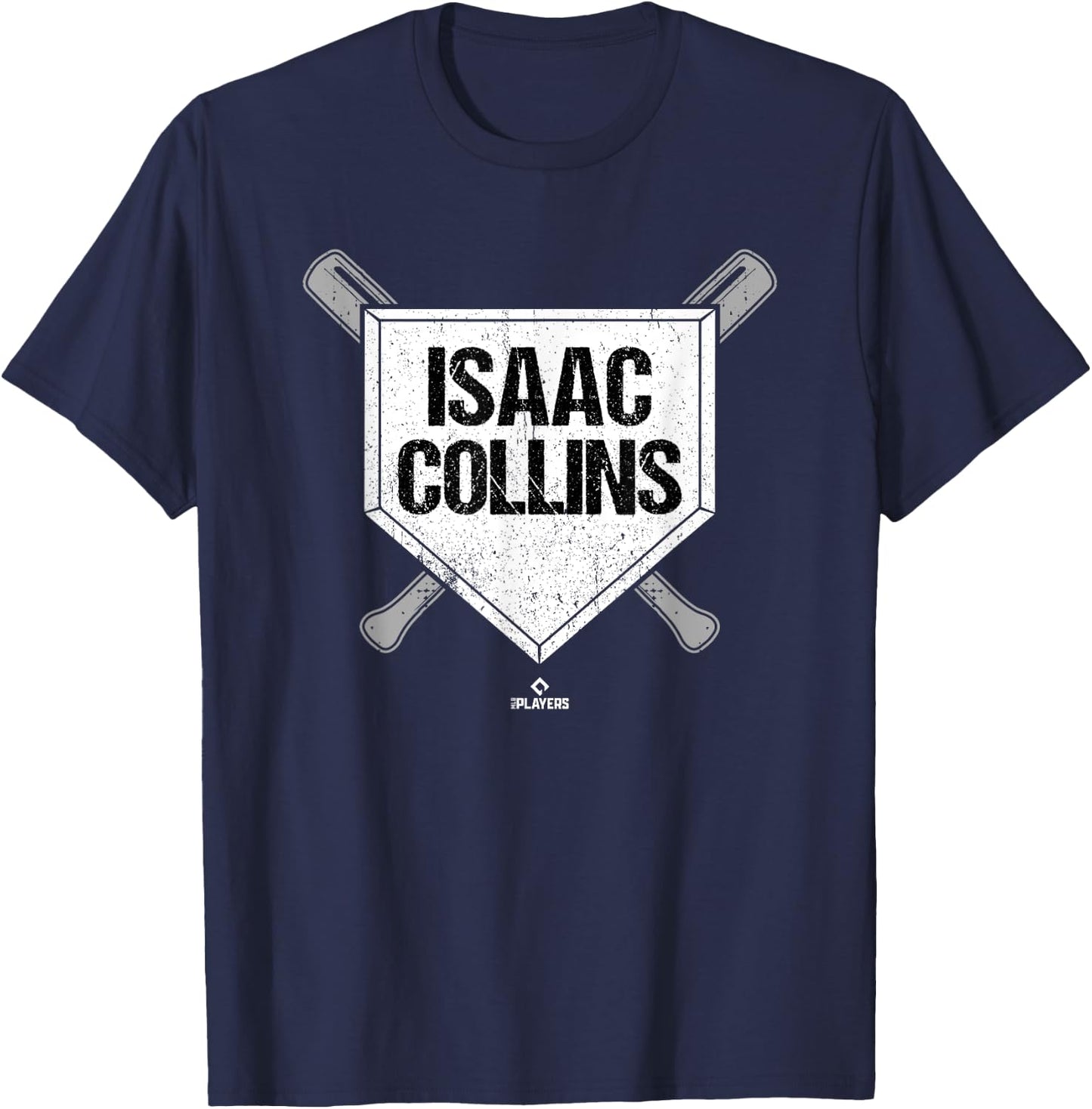 Homeplate Gameday Isaac Collins Prospect Baseball Fan Gear T-Shirt - T-Shirt | Navy
