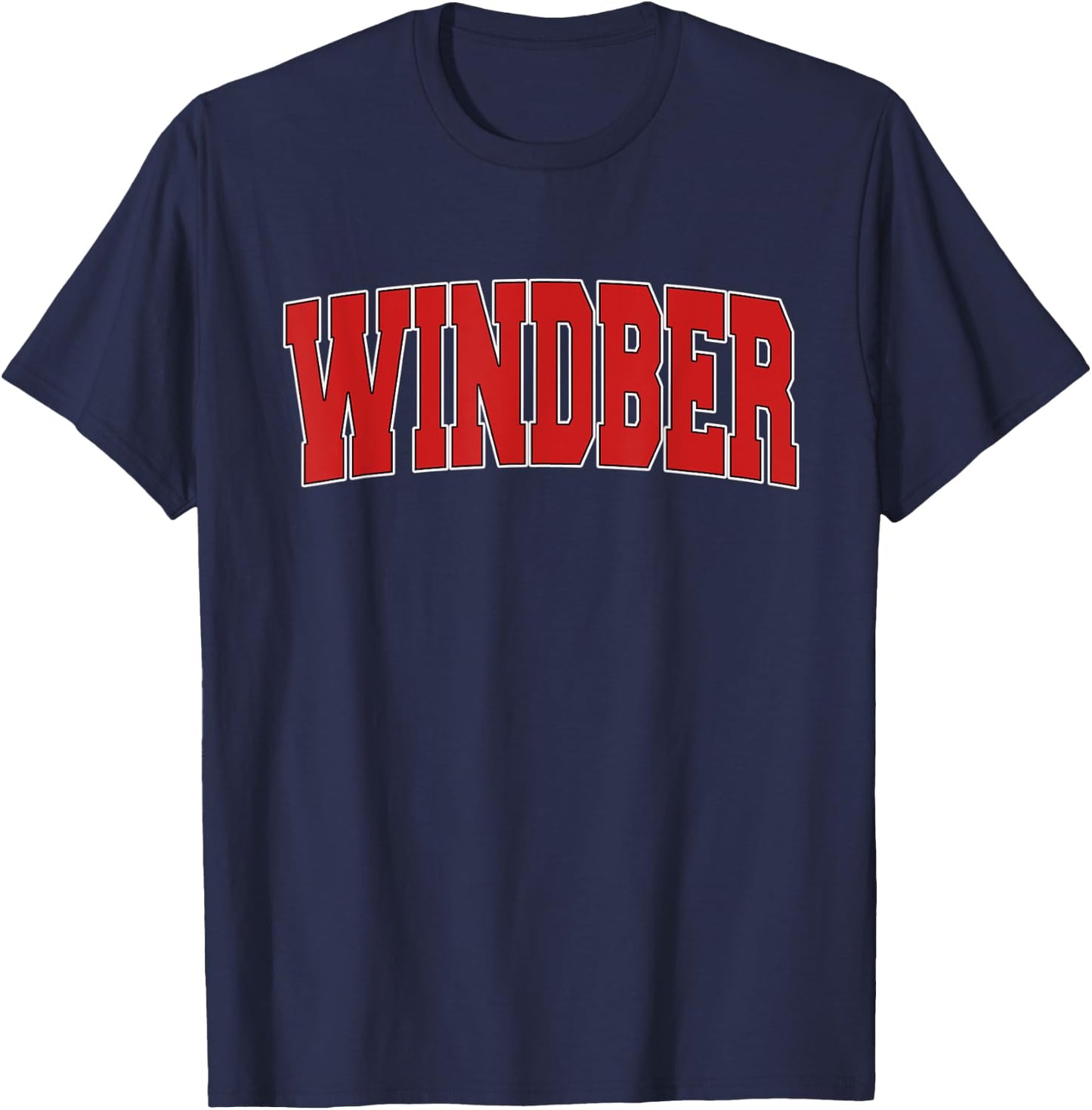 WINDBER PA PENNSYLVANIA Varsity Style USA Vintage Sports T-Shirt - T-Shirt | Navy
