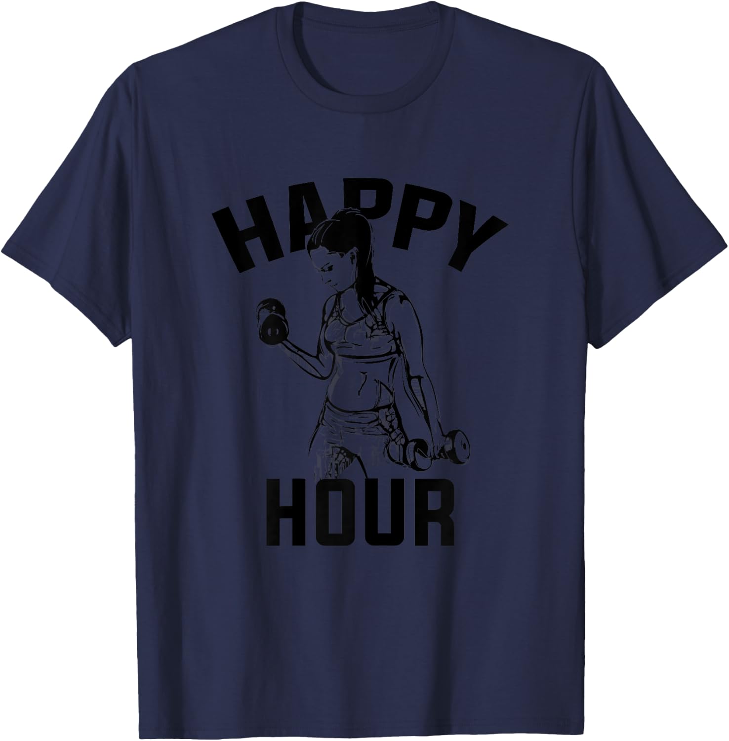 Cool and Funny Fitness Gym Workout - Personal Trainer T-Shirt - T-Shirt | Navy