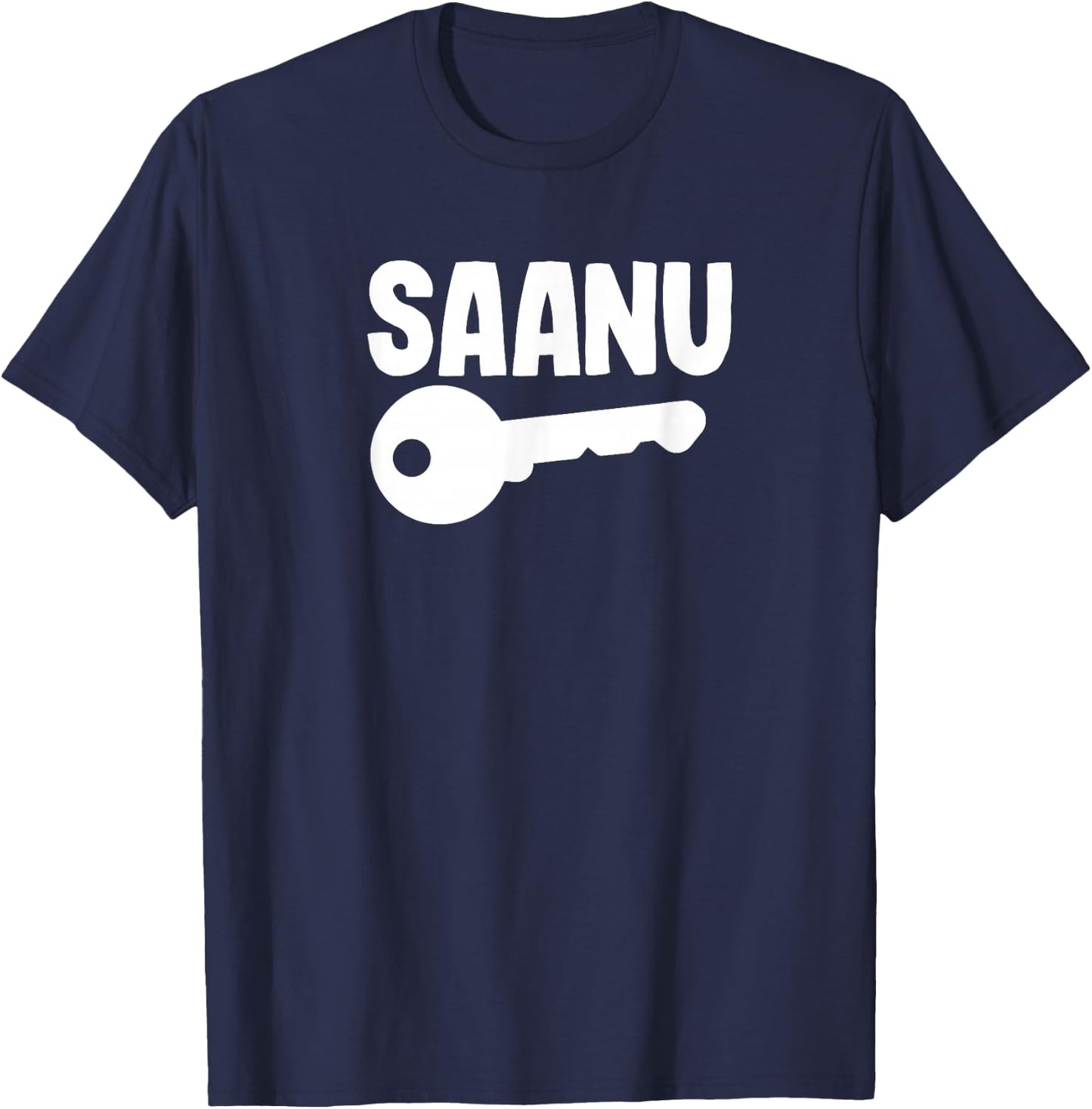 Saanu Key Punjabi Desi Sikh Funny Indian Novelty T-Shirt - T-Shirt | Navy