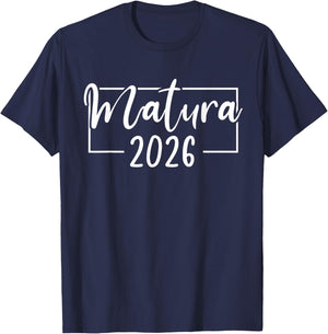 Matura 2026 Graduation T-Shirt - T-Shirt | Navy