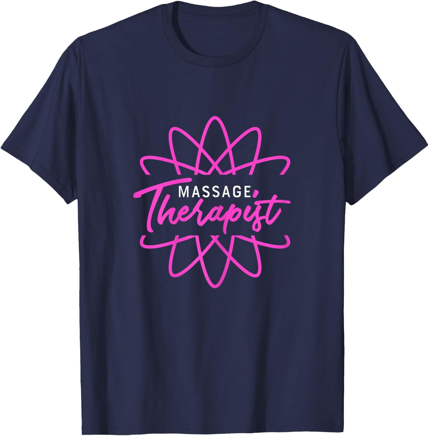 Massage Physical Therapist I Gift I Massage Therapist T-Shirt - T-Shirt | Navy