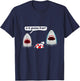 Is It Gluten Free, Funny Shark Lovers Costume Sharks T-Shirt - T-Shirt | Navy