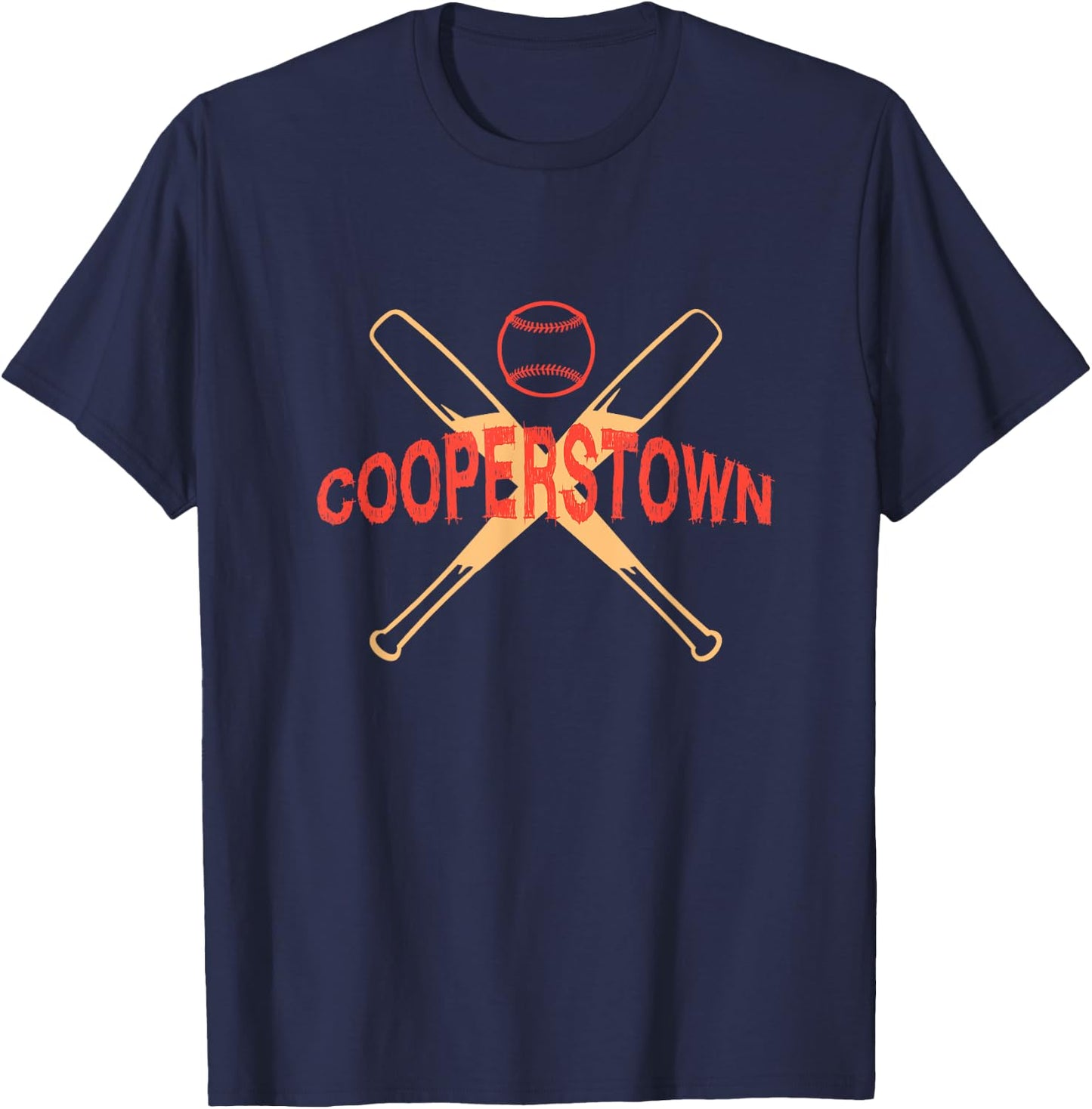 Cooperstown Baseball T-Shirt - T-Shirt | Navy