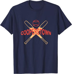 Cooperstown Baseball T-Shirt - T-Shirt | Navy