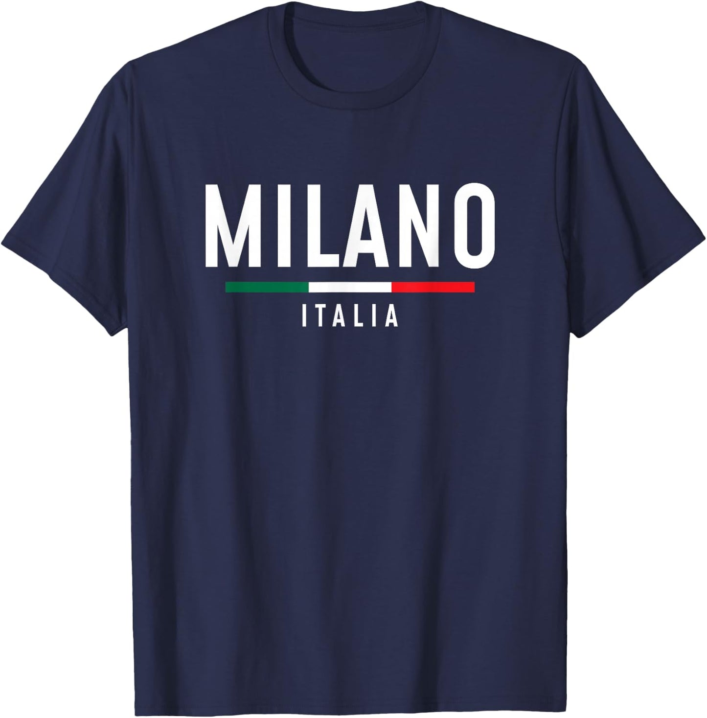 Milano Italia Vintage Milan Italy Boys Girls Retro Souvenir T-Shirt - T-Shirt | Navy