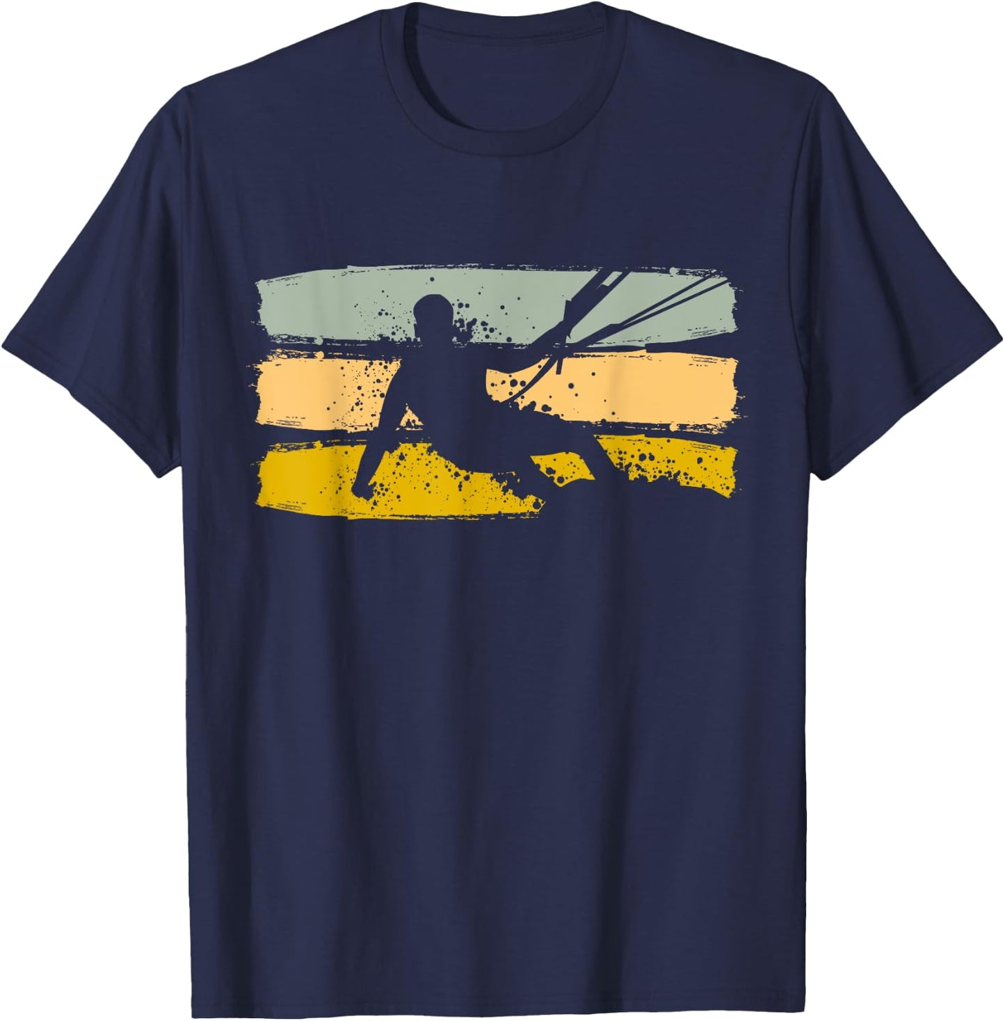 Kiteboarding Kite Board Kitesurfing T-Shirt - T-Shirt | Navy