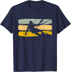 Kiteboarding Kite Board Kitesurfing T-Shirt - T-Shirt | Navy
