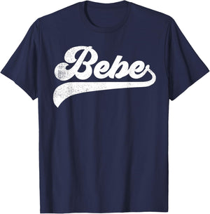 Bebe Gifts Mother's Day Bebe T-Shirt - T-Shirt | Navy