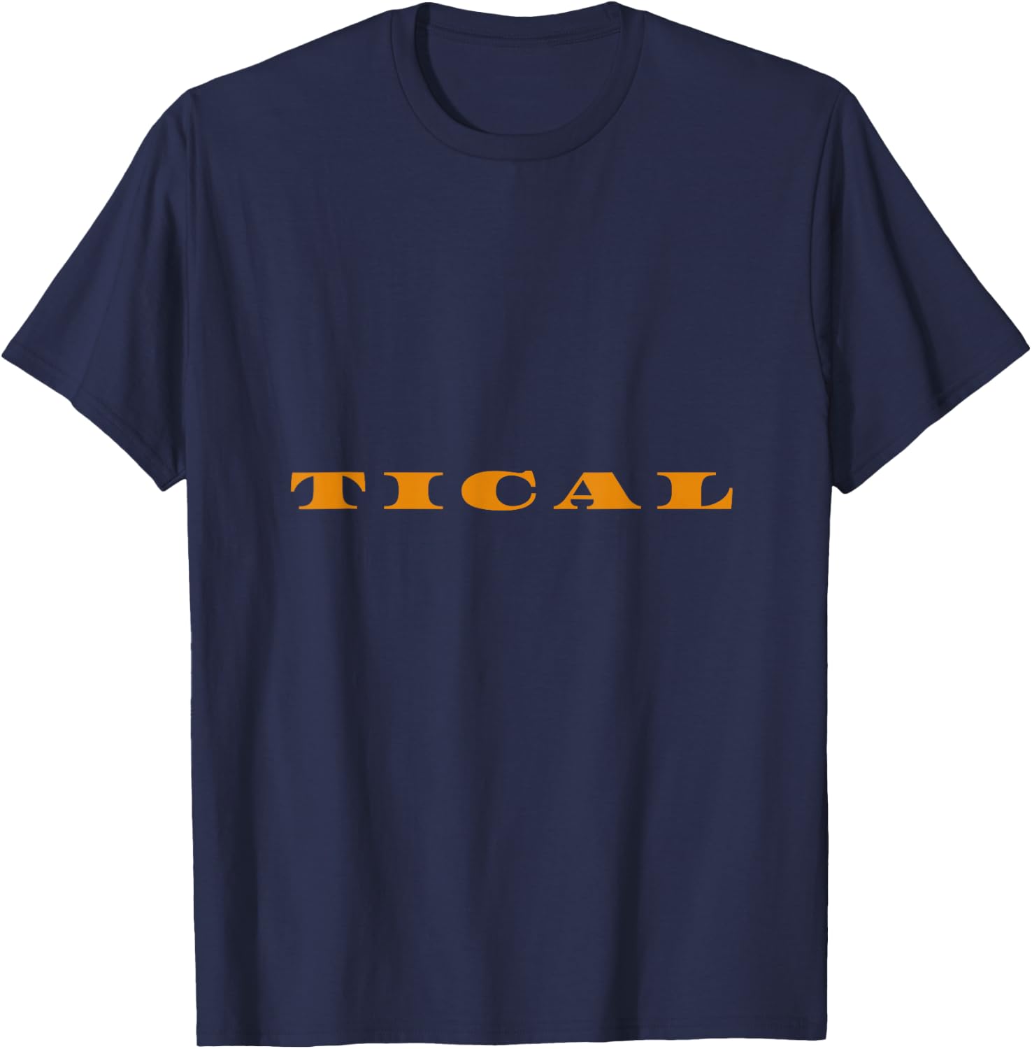 Tical Design T-Shirt - T-Shirt | Navy