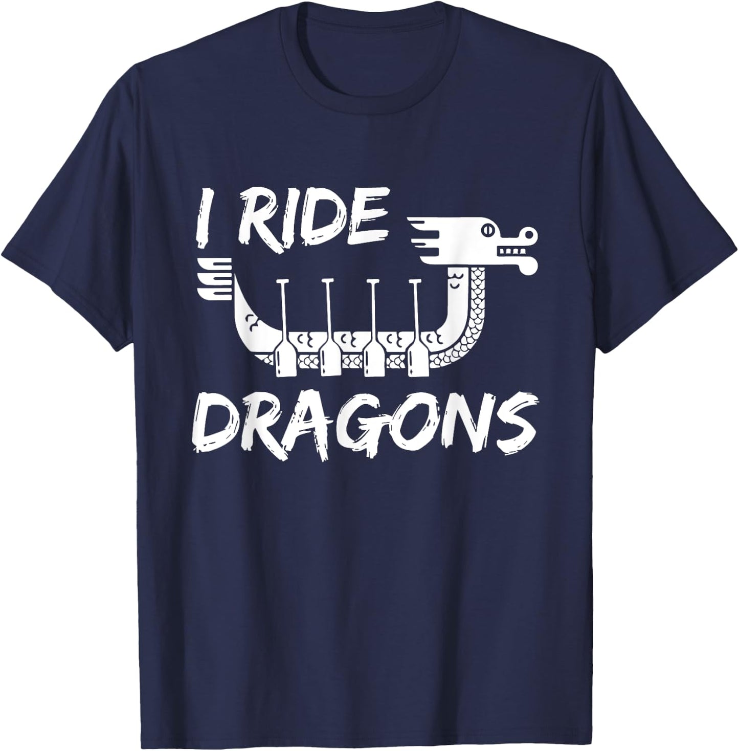 Dragon Boat Racing T-Shirt - T-Shirt | Navy