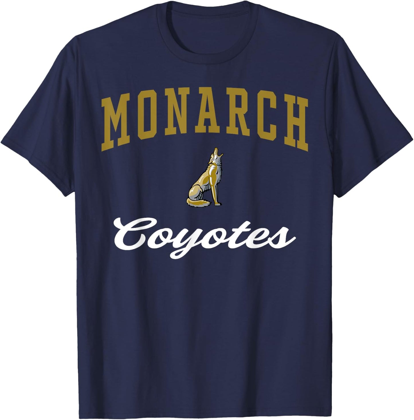 Monarch High School Coyotes C3 T-Shirt - T-Shirt | Navy