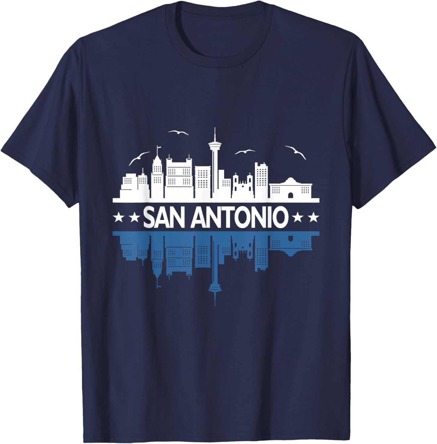 San Antonio Texas Shirt San Antonio Gift T-Shirt - T-Shirt | Navy