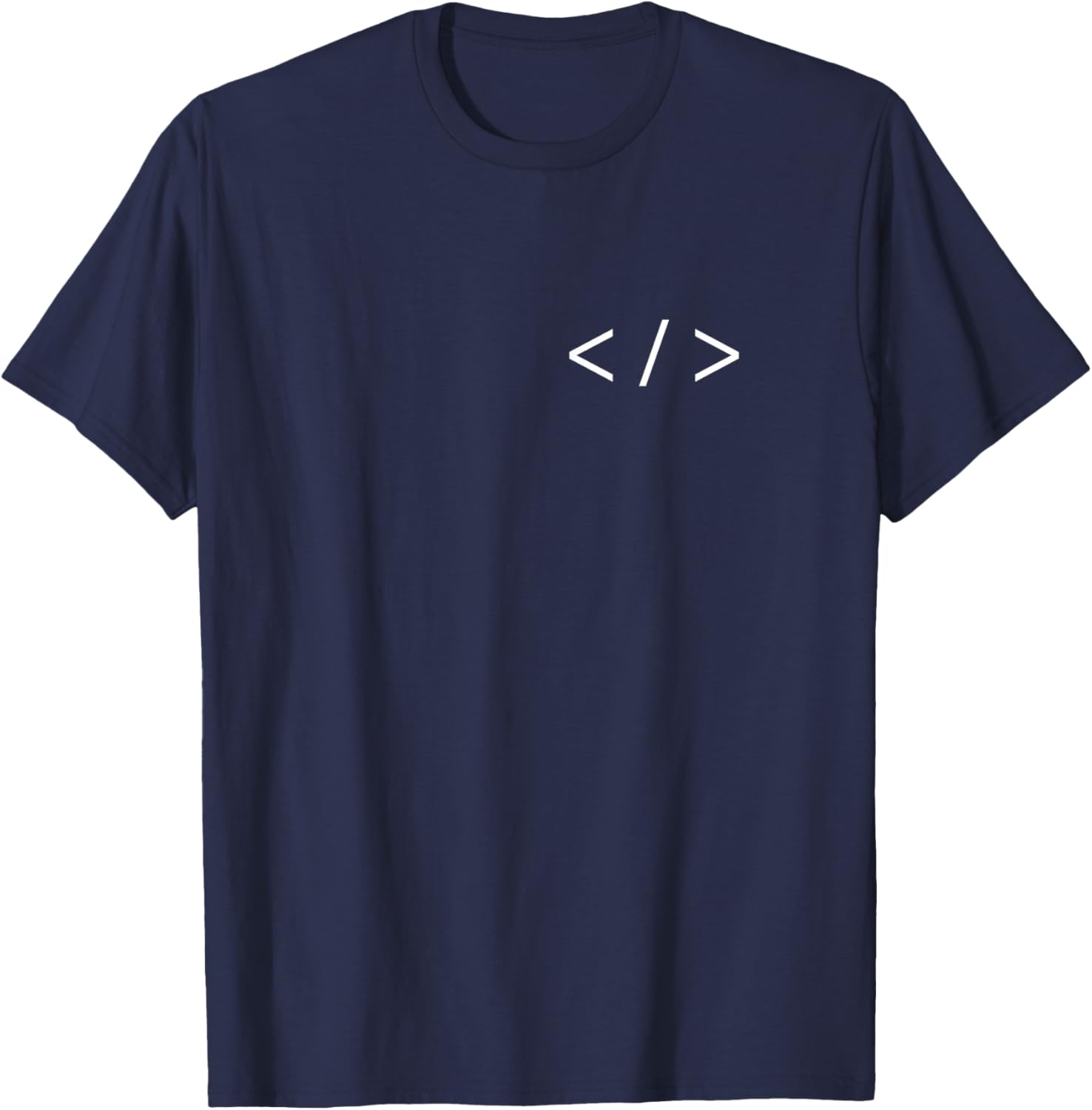 HTML XML Markup Languages Front End Web Developer Programmer T-Shirt - T-Shirt | Navy