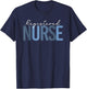 Registered Nurse - RN Nursing Nurse Day & Nurse Week T-Shirt - T-Shirt | Navy