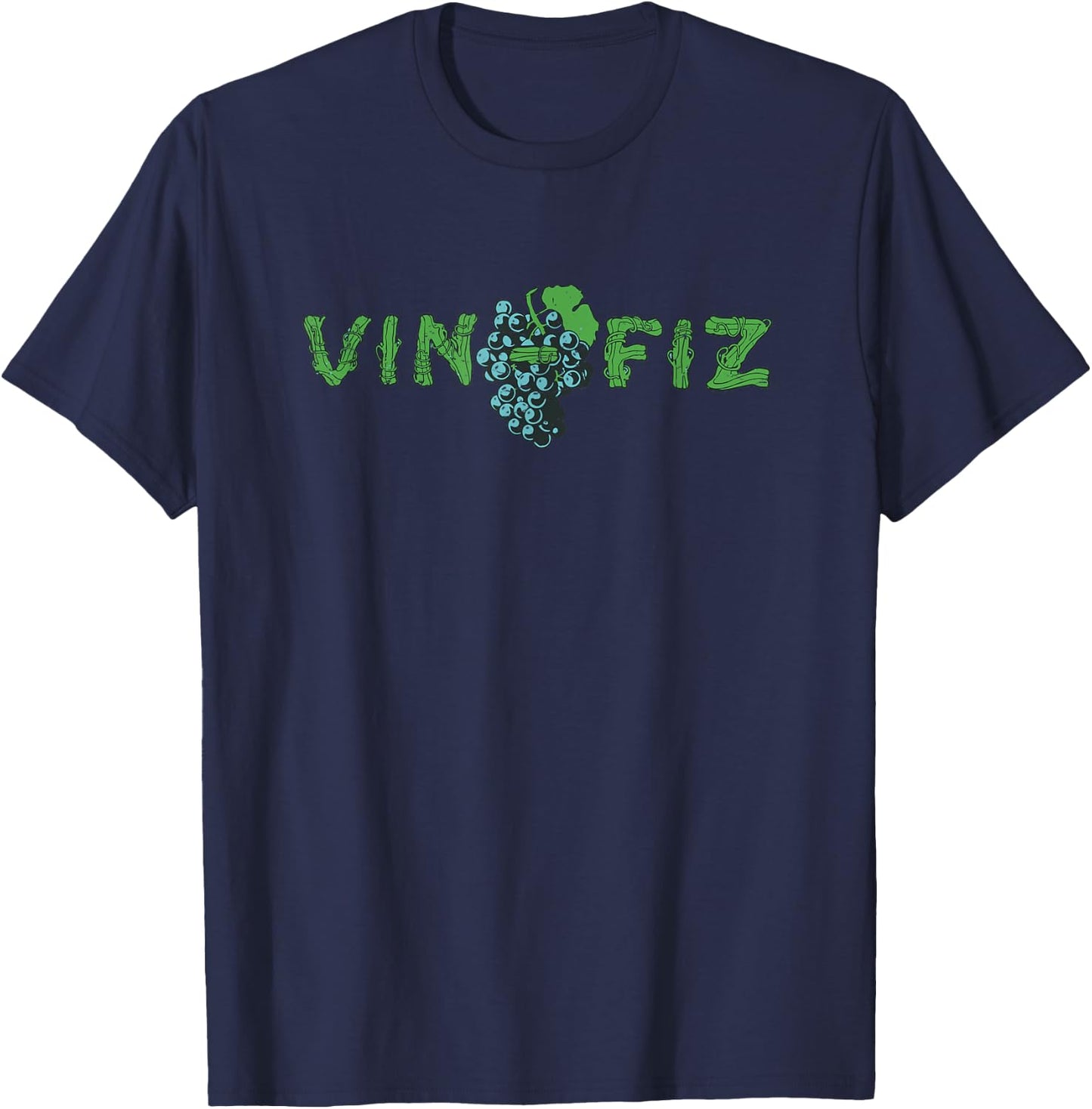 Vintage Retro Vin Fiz Soda Cola T-Shirt - T-Shirt | Navy