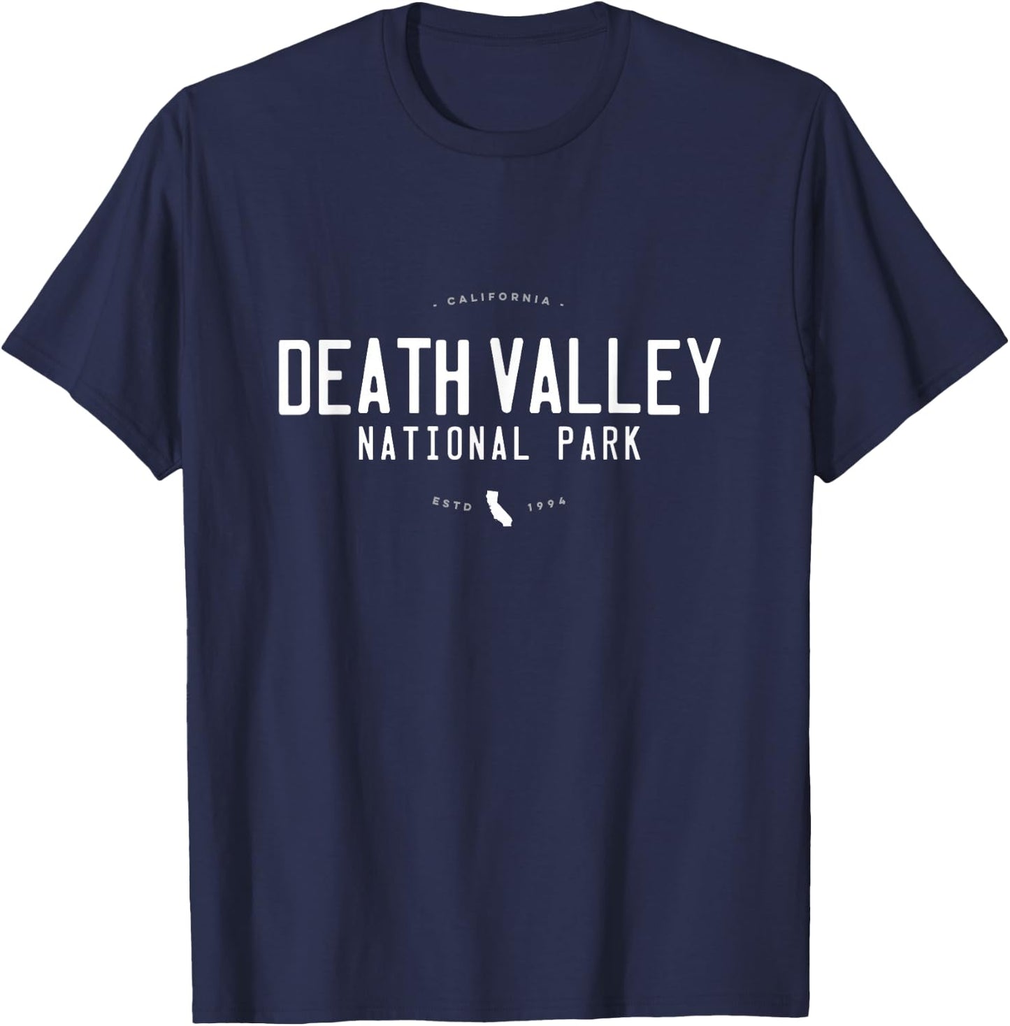 Death Valley National Park California Graphic T-Shirt - T-Shirt | Navy