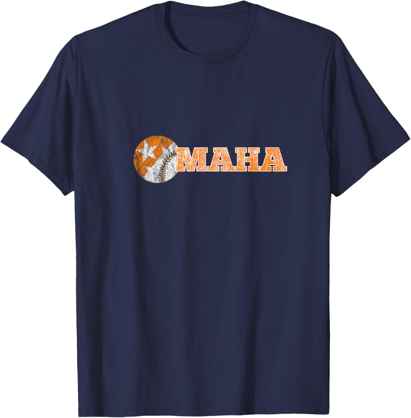 Fan of Tennessee In Baseball Going To Omaha T-Shirt - T-Shirt | Navy