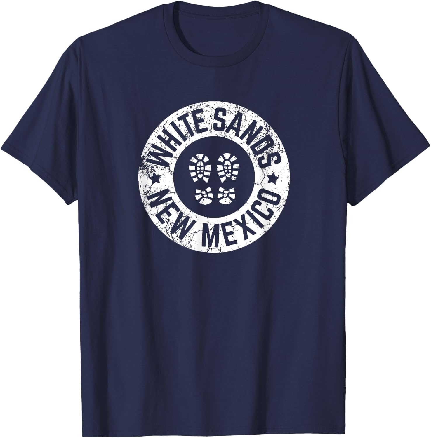 Vintage White Sands National Monument New Mexico Park Sports T-Shirt - T-Shirt | Navy