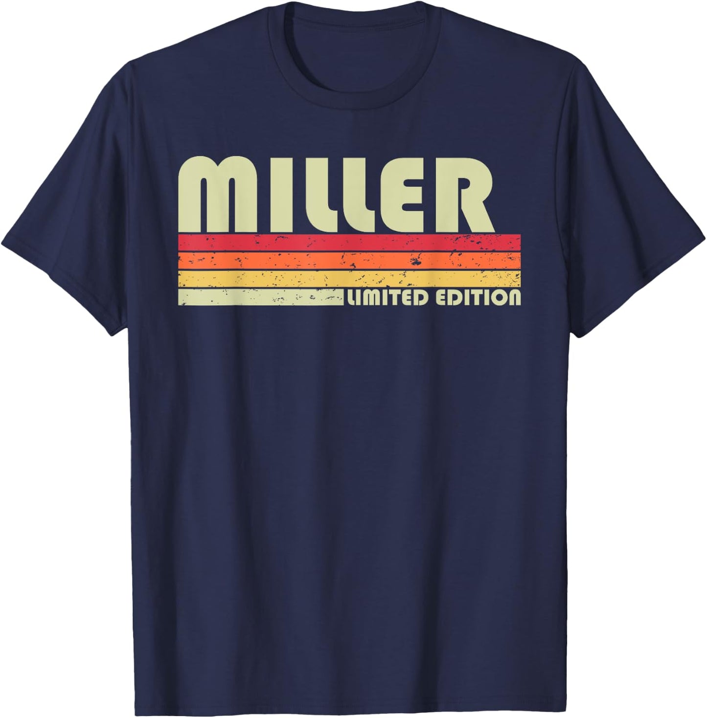MILLER Funny Job Title Profession Birthday Worker Idea T-Shirt - T-Shirt | Navy