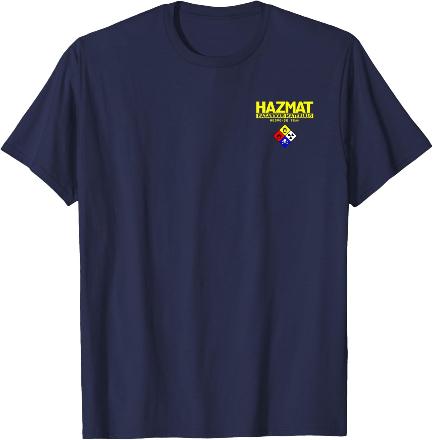 HAZMAT Hazardous Material Response Team Technician T-Shirt - T-Shirt | Navy