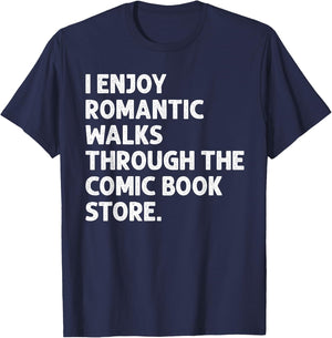 Best Comic Book Art Women Comic Book Comics Lover T-Shirt - T-Shirt | Navy