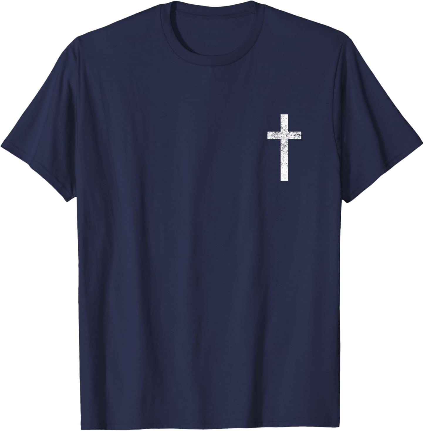 Jesus Cross Christian Faith Jesus Christ Bible Lover T-Shirt - T-Shirt | Navy