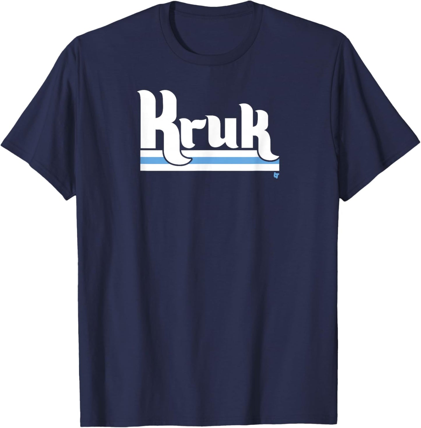 John Kruk: Team Name Text - Philadelphia Baseball T-Shirt - T-Shirt | Navy