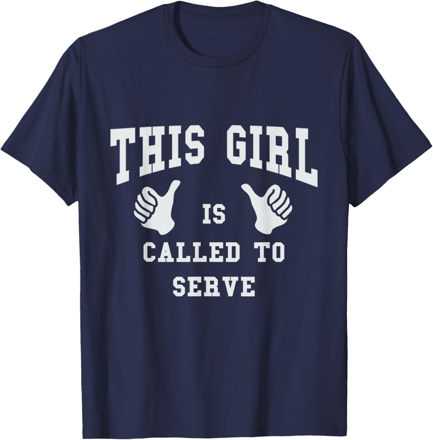LDS Sister Missionary Design T-Shirt - T-Shirt | Navy