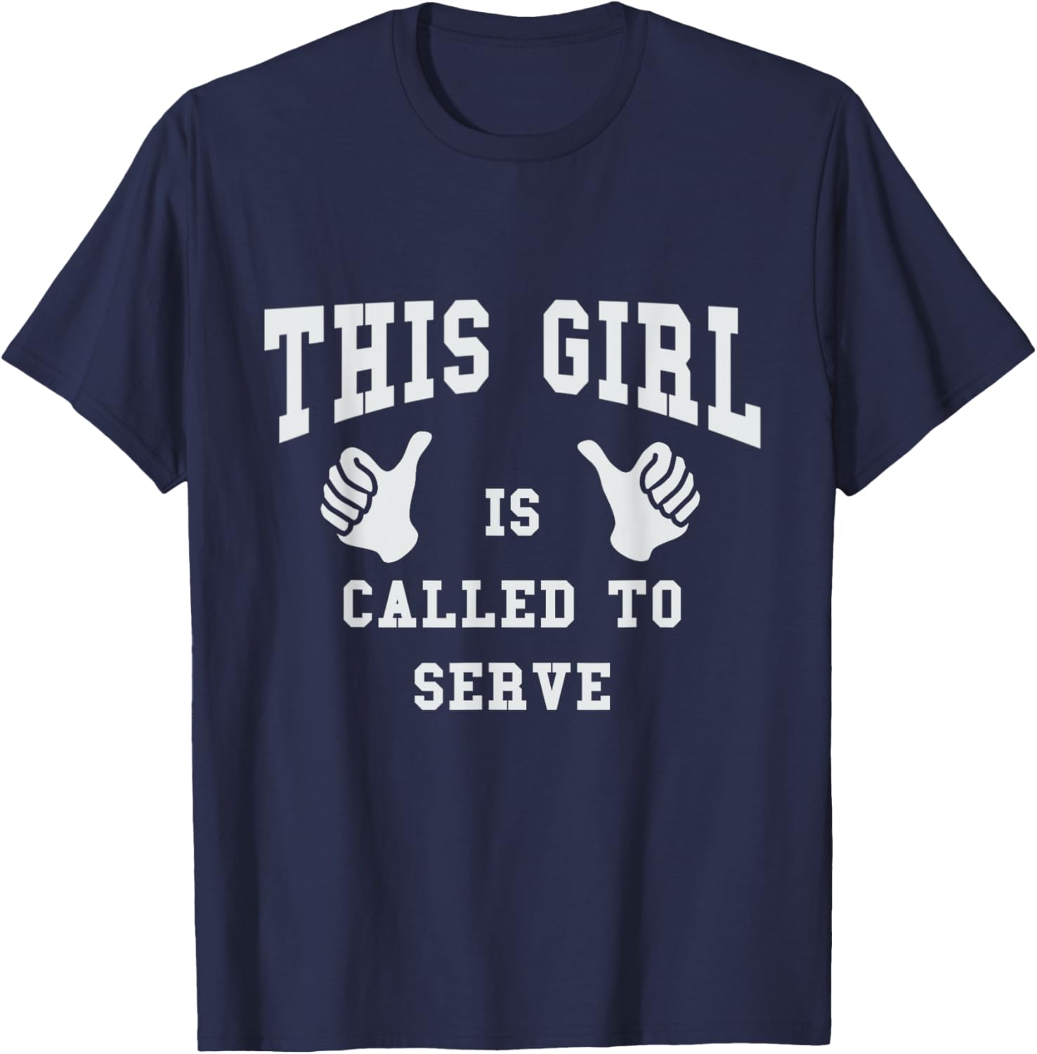 LDS Sister Missionary Design T-Shirt - T-Shirt | Navy