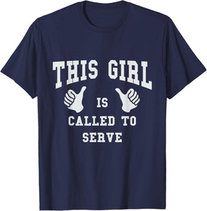 LDS Sister Missionary Design T-Shirt - T-Shirt | Navy