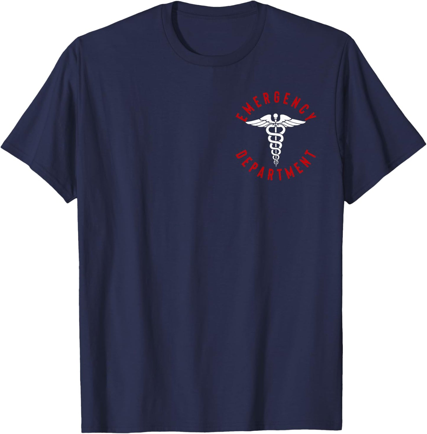Women Emergency Department 2 Sided Retro Er Nurse T-Shirt - T-Shirt | Navy
