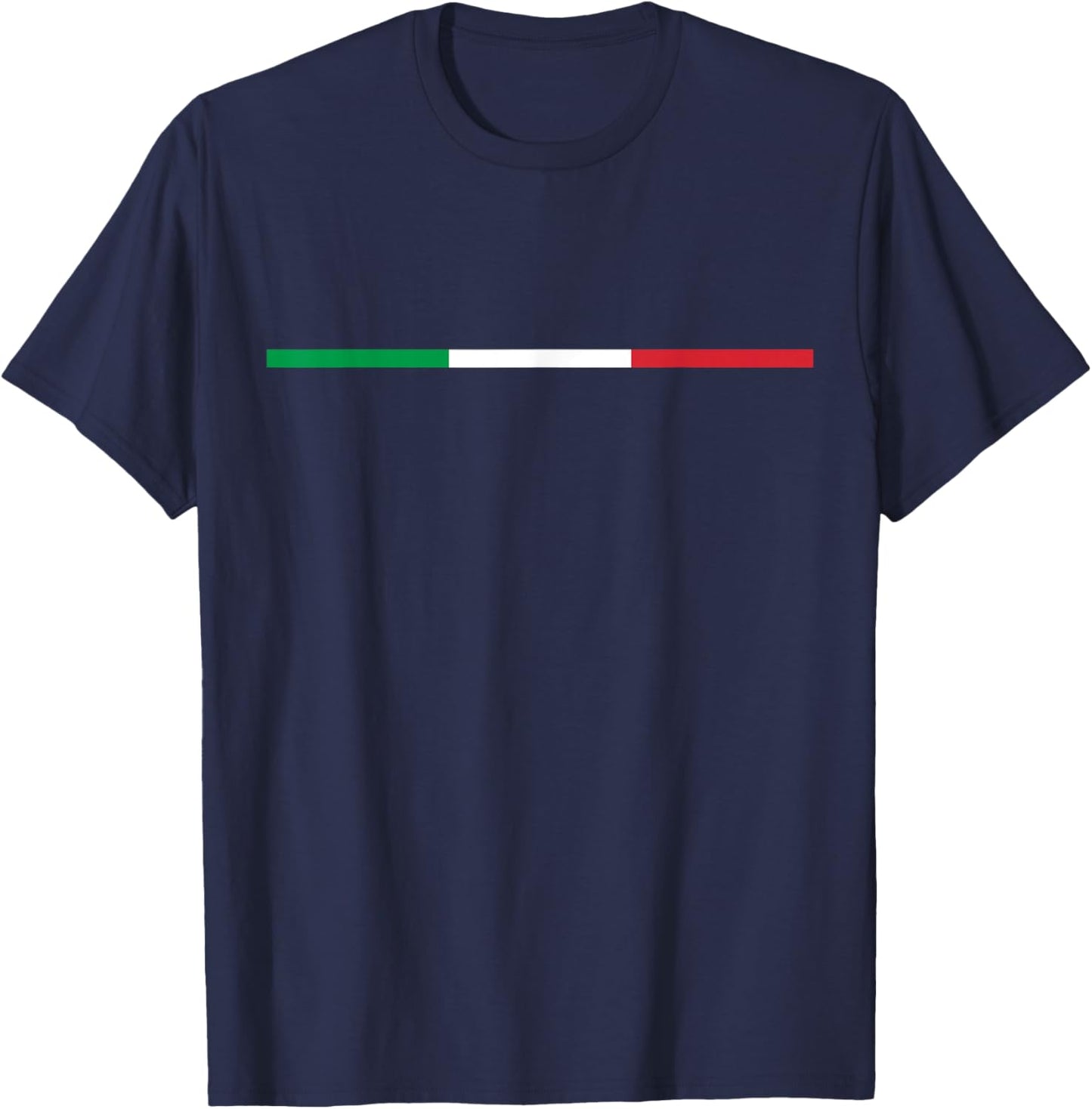 Drapeau de l'Italie Patriotique Racines Italiennes Patriotique Patriotique et Voyage Italie T-Shirt - T-Shirt | Navy