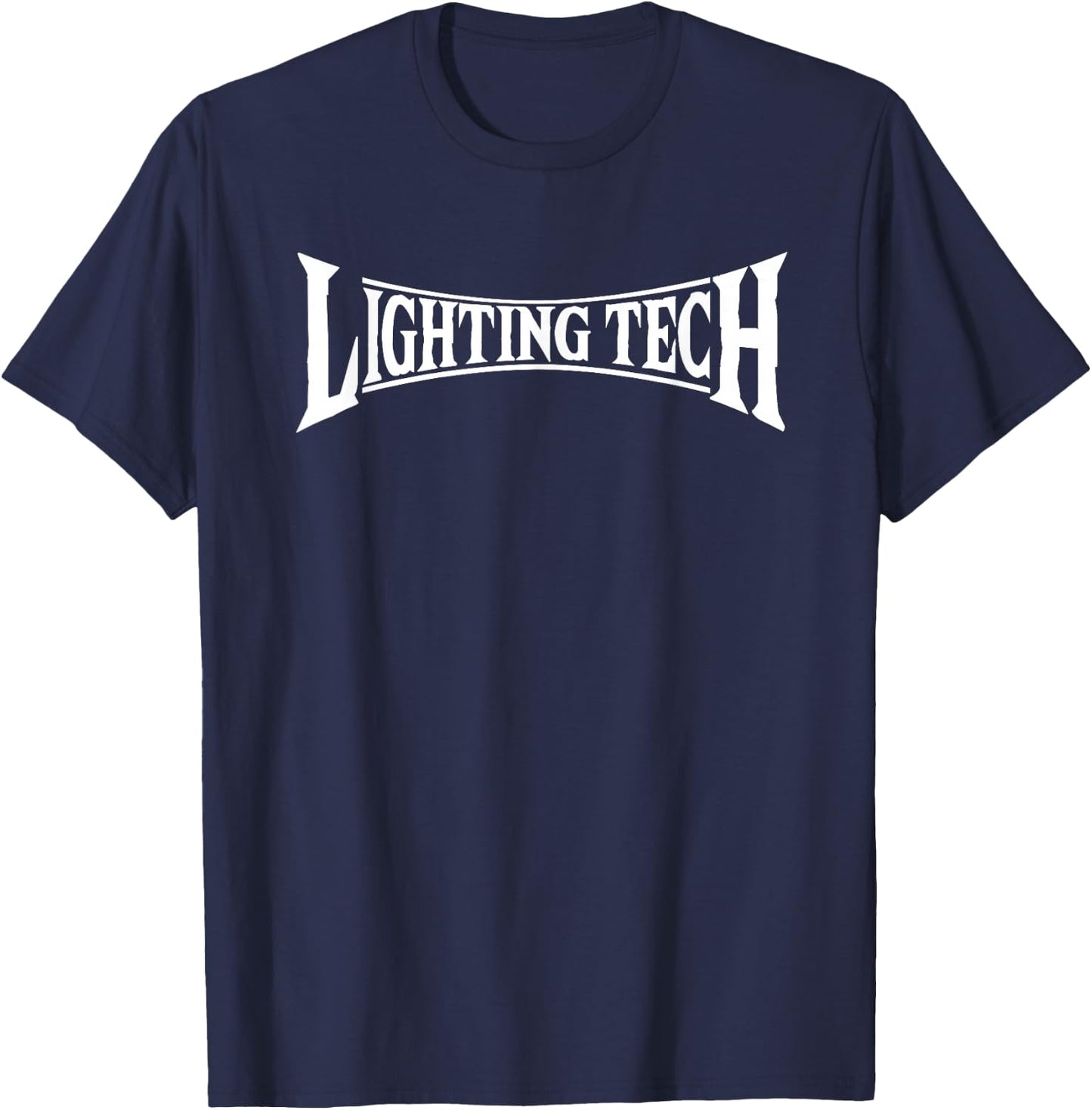 Lighting Technician Light Technician Gift T-Shirt - T-Shirt | Navy
