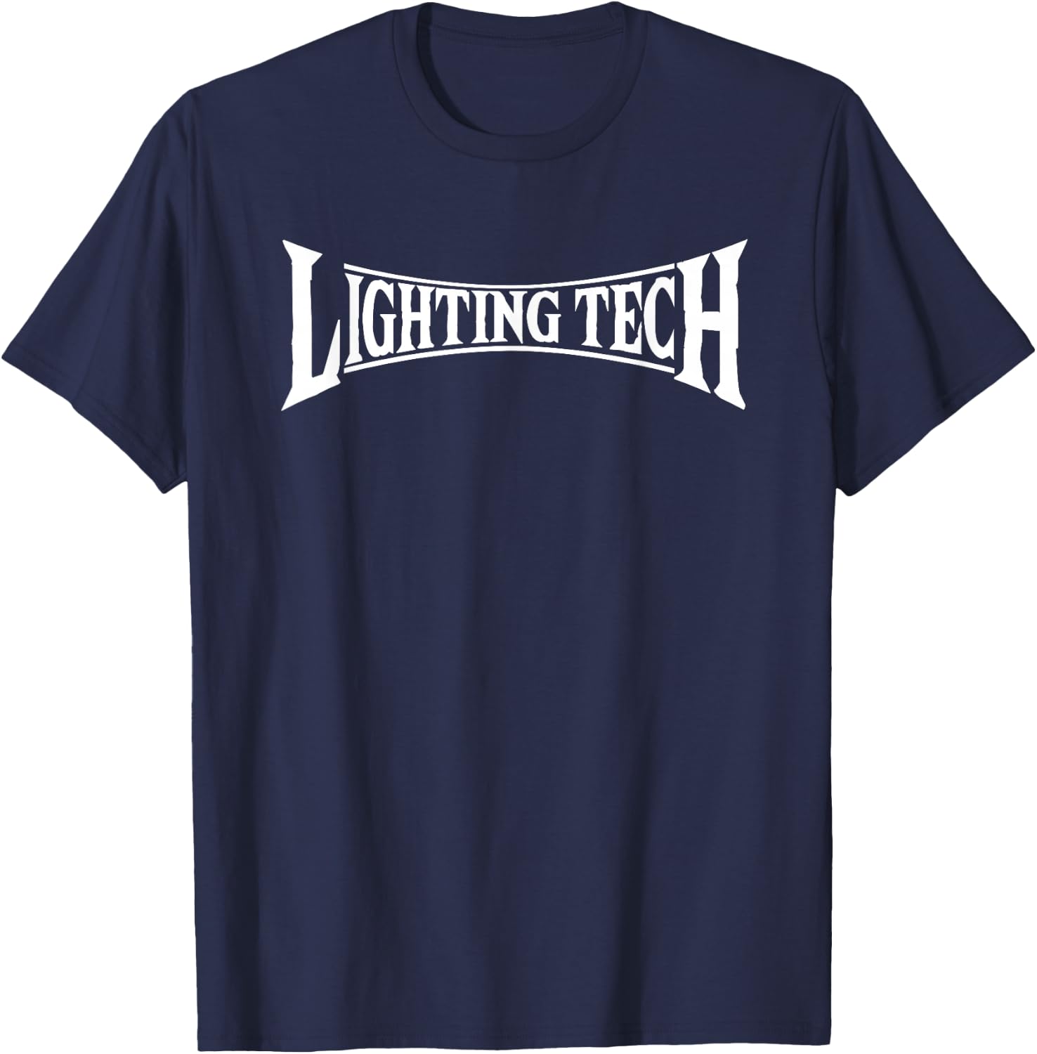 Lighting Technician Light Technician Gift T-Shirt - T-Shirt | Navy