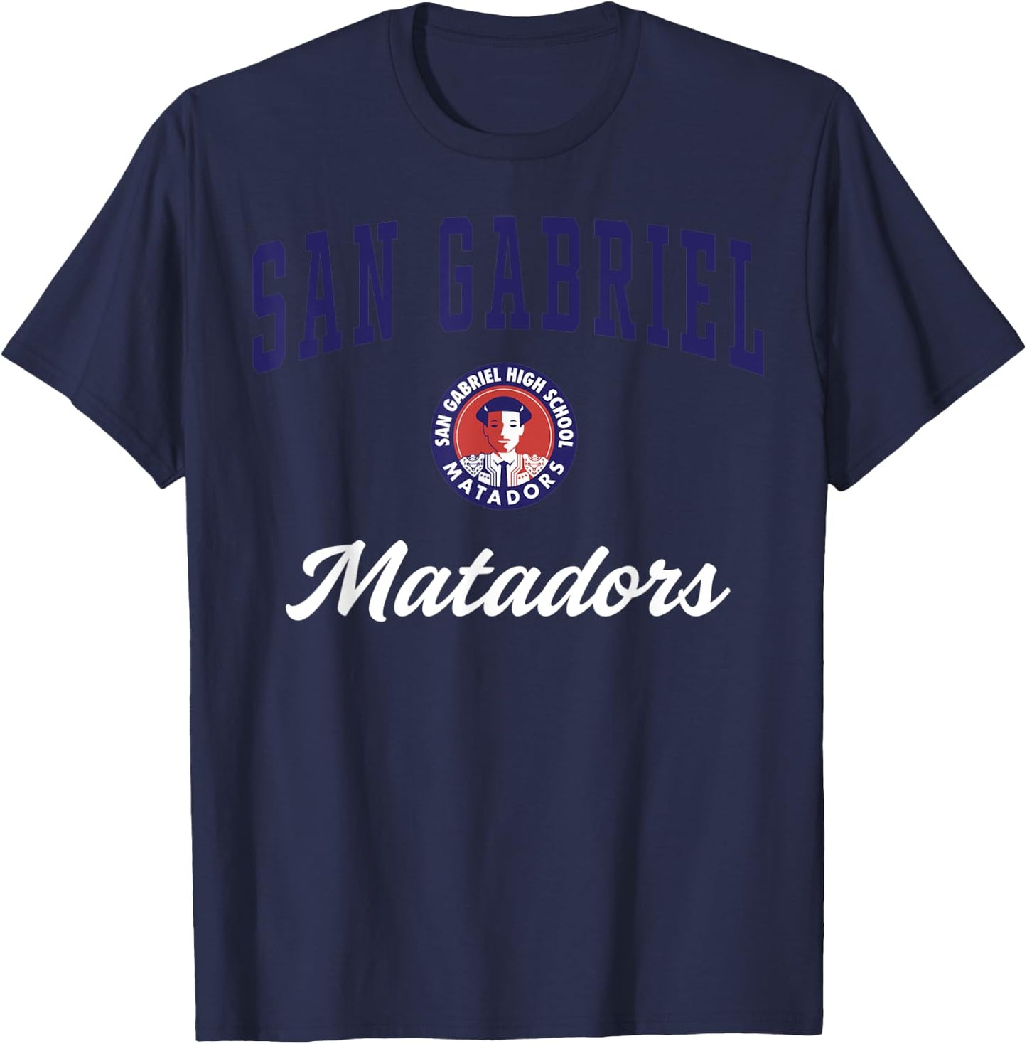 San Gabriel High School Matadors C3 T-Shirt - T-Shirt | Navy