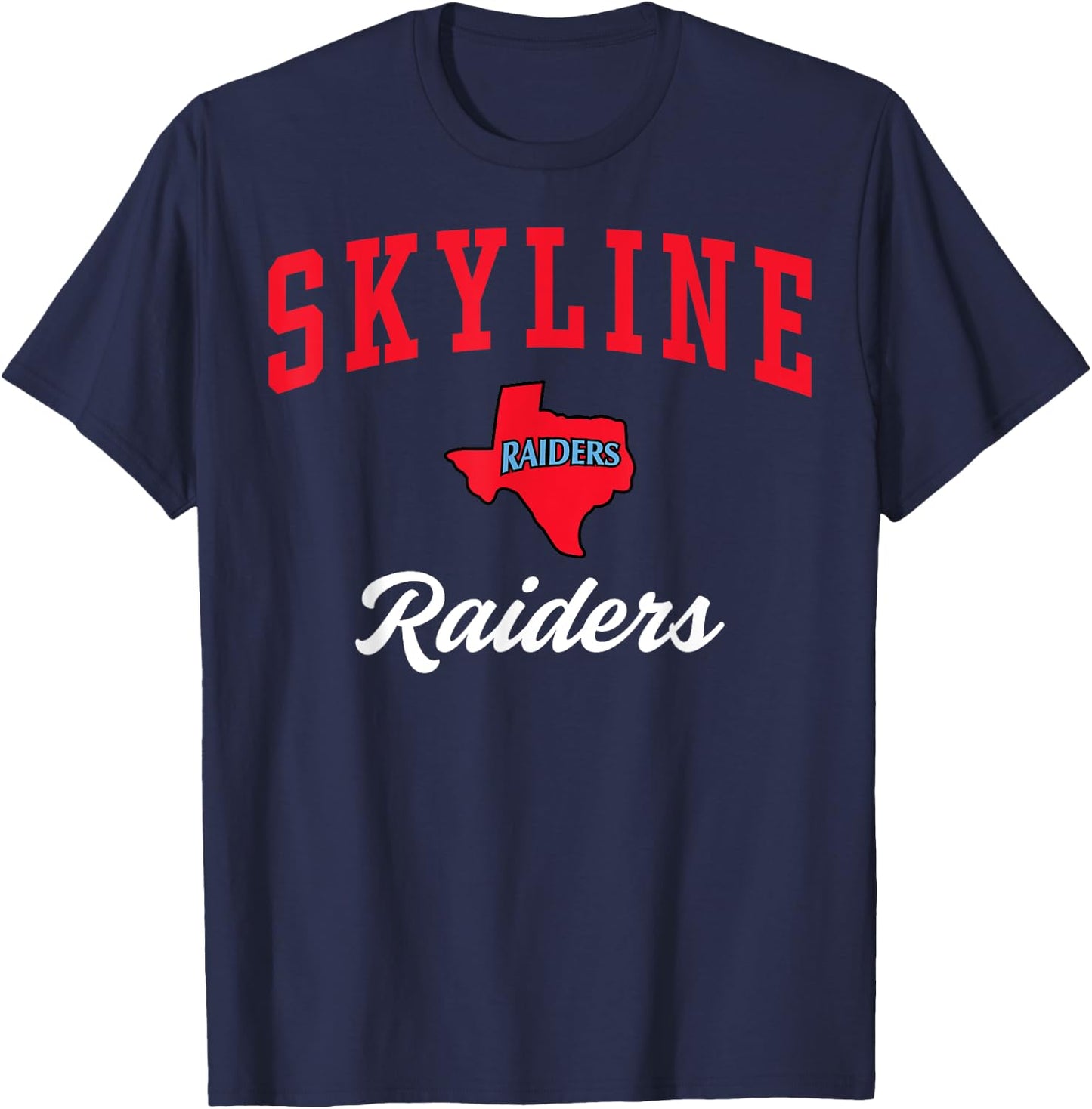 Skyline High School Raiders C3 T-Shirt - T-Shirt | Navy