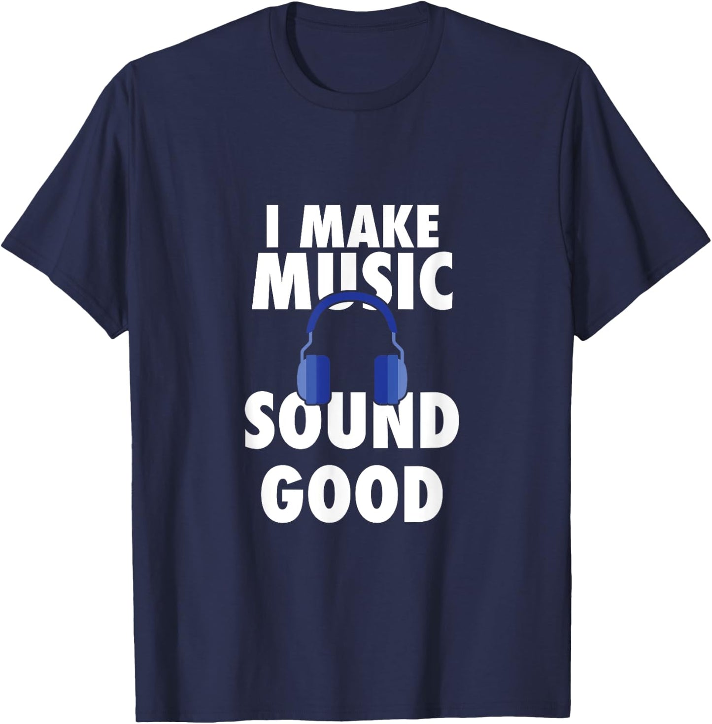 Electronic Music Producer Beatmaker Synthesizer Gift T-Shirt - T-Shirt | Navy